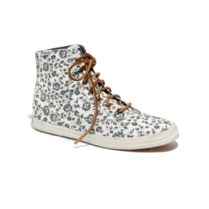 Keds® x Madewell Floral High-Top Sneakers