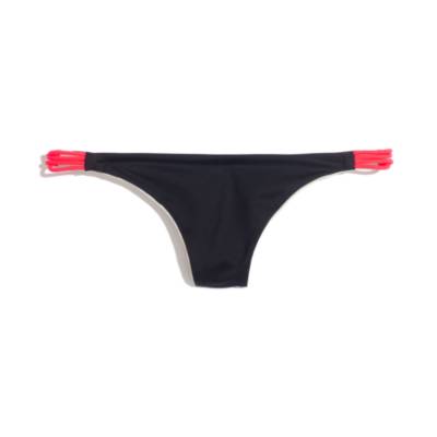 Basta&reg; Surf Zunzal Bikini Bottom in Black & White