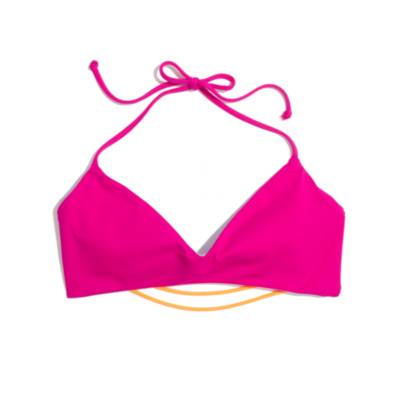 Basta&reg; Surf Zunzal Bikini Top in Pink & Periwinkle