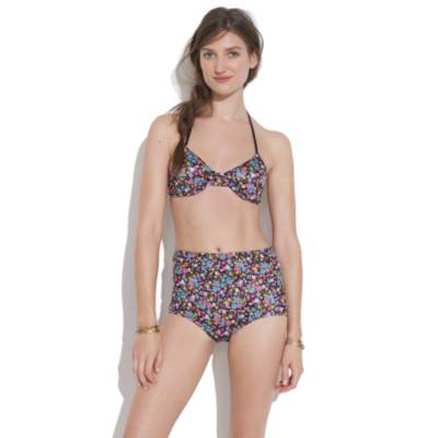 Giejo&trade; Triangle Tie Bikini Top in Floral