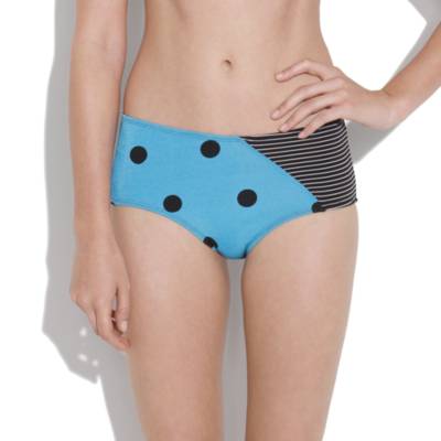 Giejo&trade; Mixed Boybrief Bikini Bottom in Polka Dot