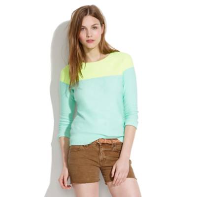 Contrast Sweater