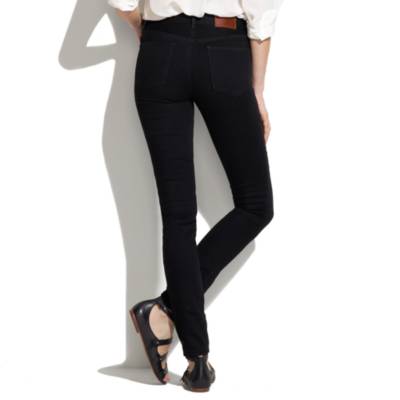 Skinny Skinny High Riser Jeans in Black Frost Wash