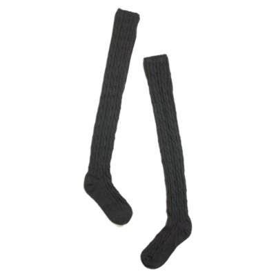 Over-the-Knee Cableknit 1937 Socks