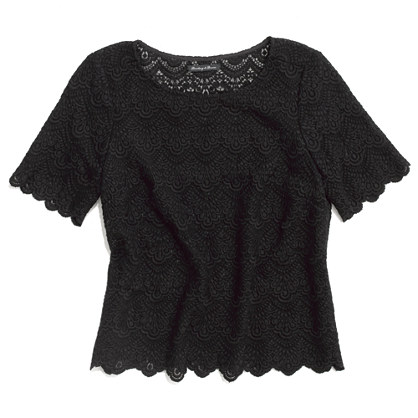 Scallop Lace Top