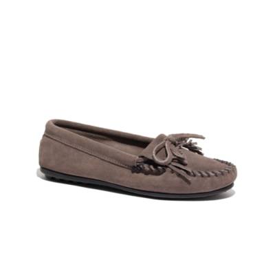 Minnetonka&reg; Kilty Suede Moccasins