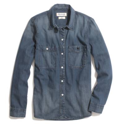 Denim Boyshirt in Campground Wash
