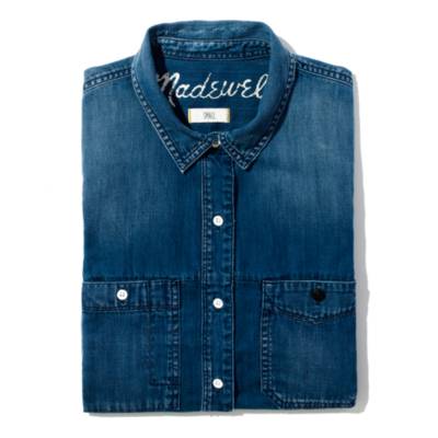Denim Boyshirt in Campground Wash