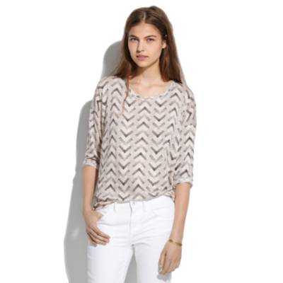 Easy Tee in Zigzag
