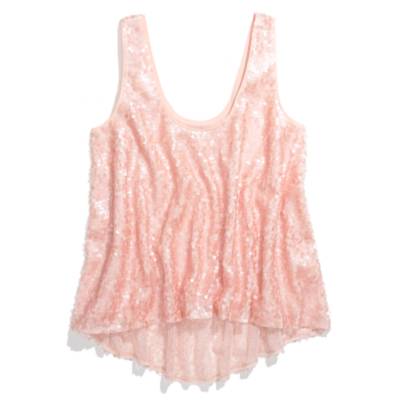 Sequin Drape Tank<b></b>