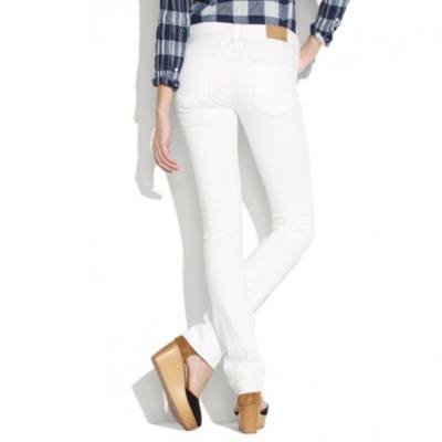 Rail Straight Jeans in White Wash