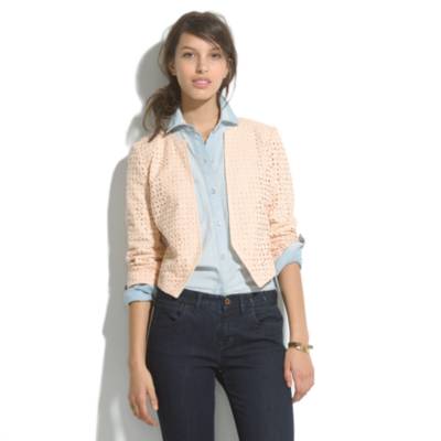 Modern Eyelet Jacket