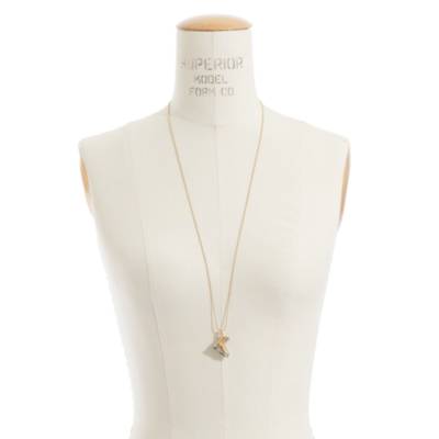 Ice Skate Pendant Necklace