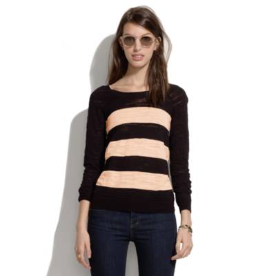 Wide-Stripe Sweater