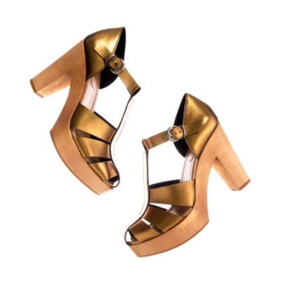 The Metallic High Road Sandal
