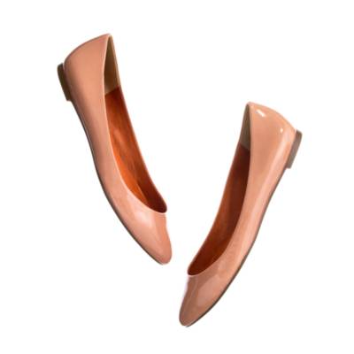 The Sidewalk Skimmer in Patent Leather