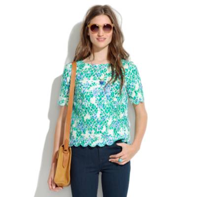 Painted Lacebloom Top