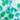 gentle emerald painted lacebloom shorts