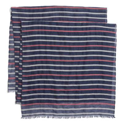Capri Stripe Scarf