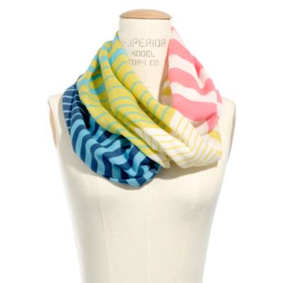 Stripe Circle Scarf