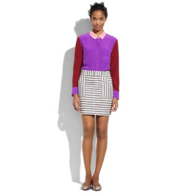 Striped Miniskirt