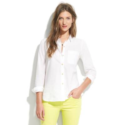 Shrunken White Boyshirt