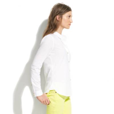Shrunken White Boyshirt
