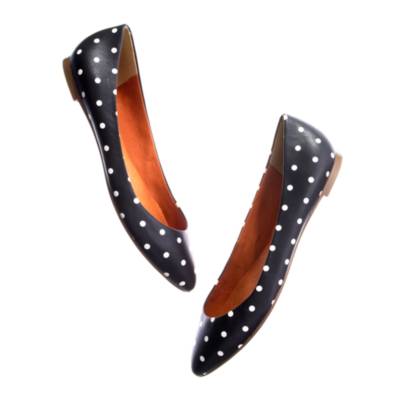The Sidewalk Skimmer in Polka Dot - skimmers - Women's SHOES & BOOTS - Madewell