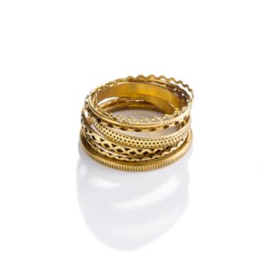 Stephan & Co. Metal Bangle Seven-Pack