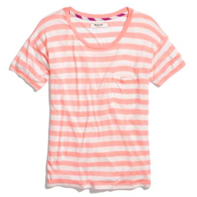 Slideshow Tee in Stripe