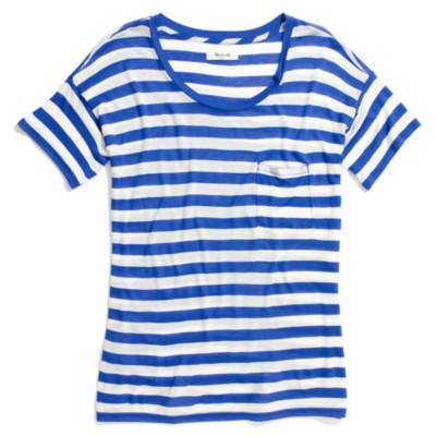 Slideshow Tee in Stripe