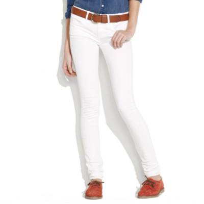 Skinny Skinny Jeans in White Wash
