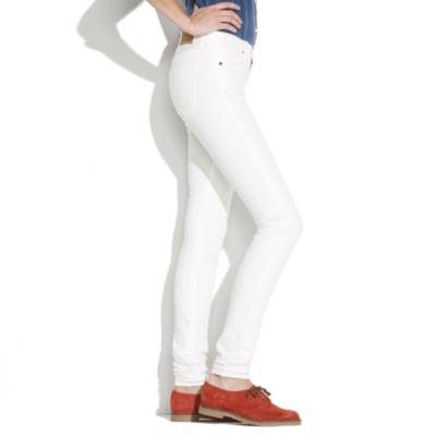 Skinny Skinny Jeans in White Wash