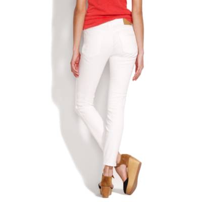Skinny Skinny Ankle Jeans in White Wash