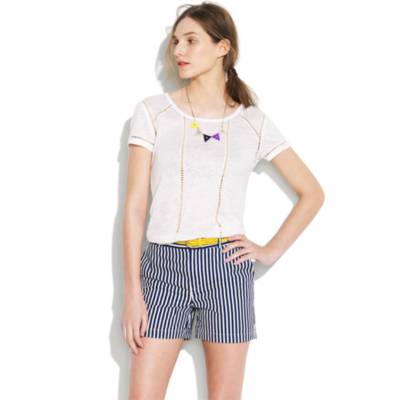 Bungalow Stripe Panorama Shorts