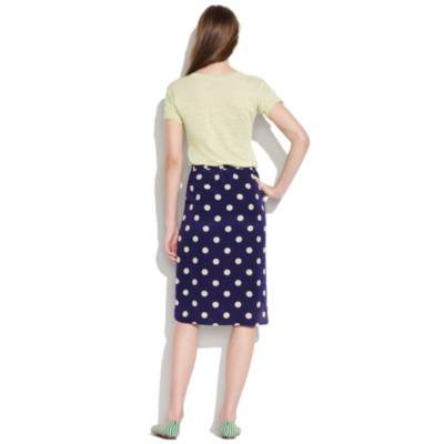 Silk Dotty Passenger Skirt