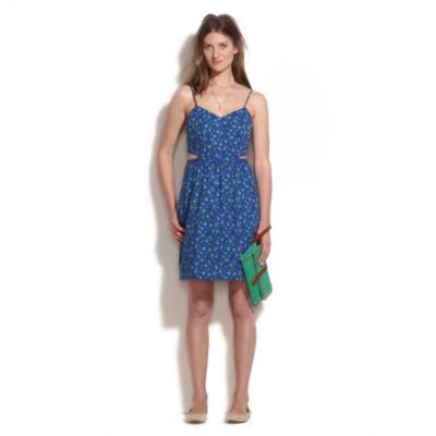 Rosette Cutout Cami Dress