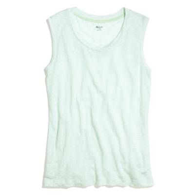 Linen Sleeveless Tee