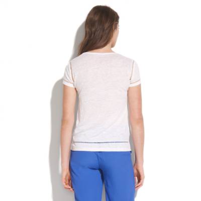 Eyelet Detail Tee