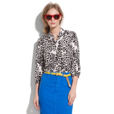 Silk Brushflower Pemberly Blouse