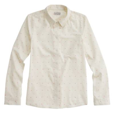 Shrunken Dropdot Shirt