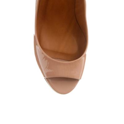 The Patent Postscript Peep-Toe Wedge