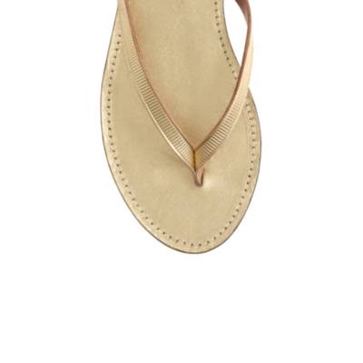 The Metallic Boardwalk Flip-flop