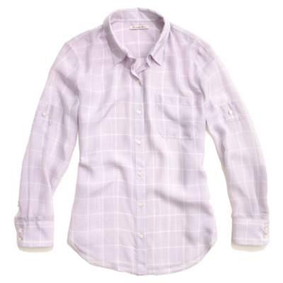 Silk Graph Paper Boyshirt