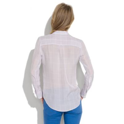 Silk Graph Paper Boyshirt