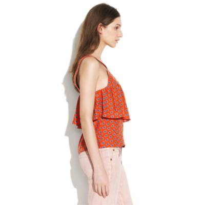 Sunner&reg; Sharewood-Print Tiered Tank