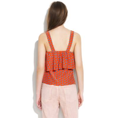 Sunner&reg; Sharewood-Print Tiered Tank