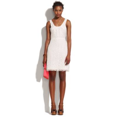 Zigzag Twist-Back TankDress