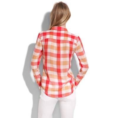 Plaidpop Silk Boyshirt