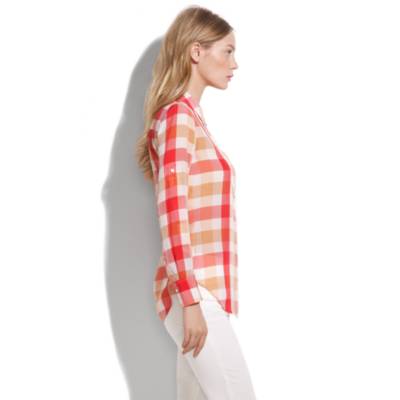 Plaidpop Silk Boyshirt